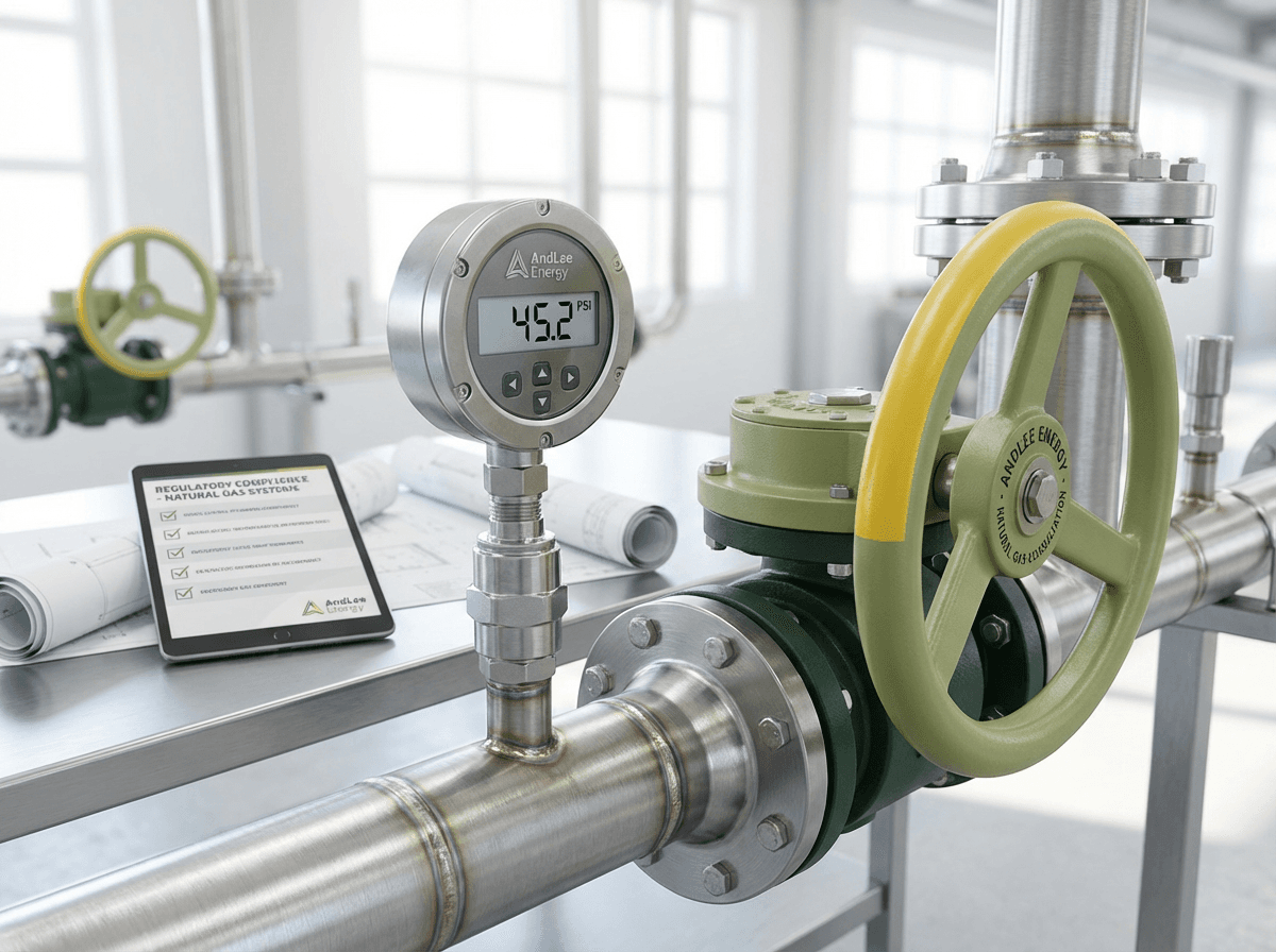 מערכות גז טבעי ותהליך תעשייתי